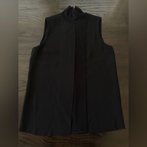 Vince Black Zip-Up Top
